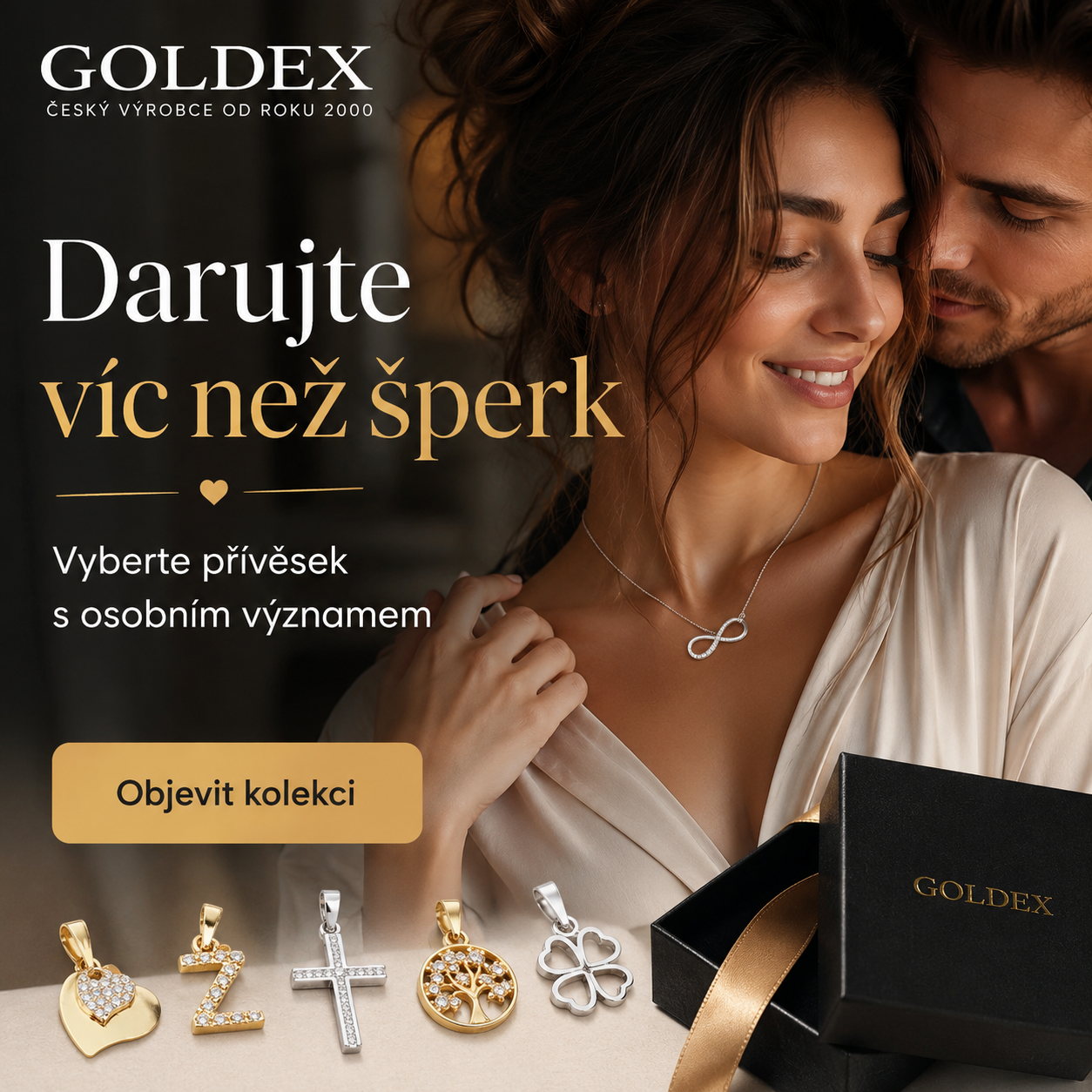 Elegantní přívěsky s osobním významem