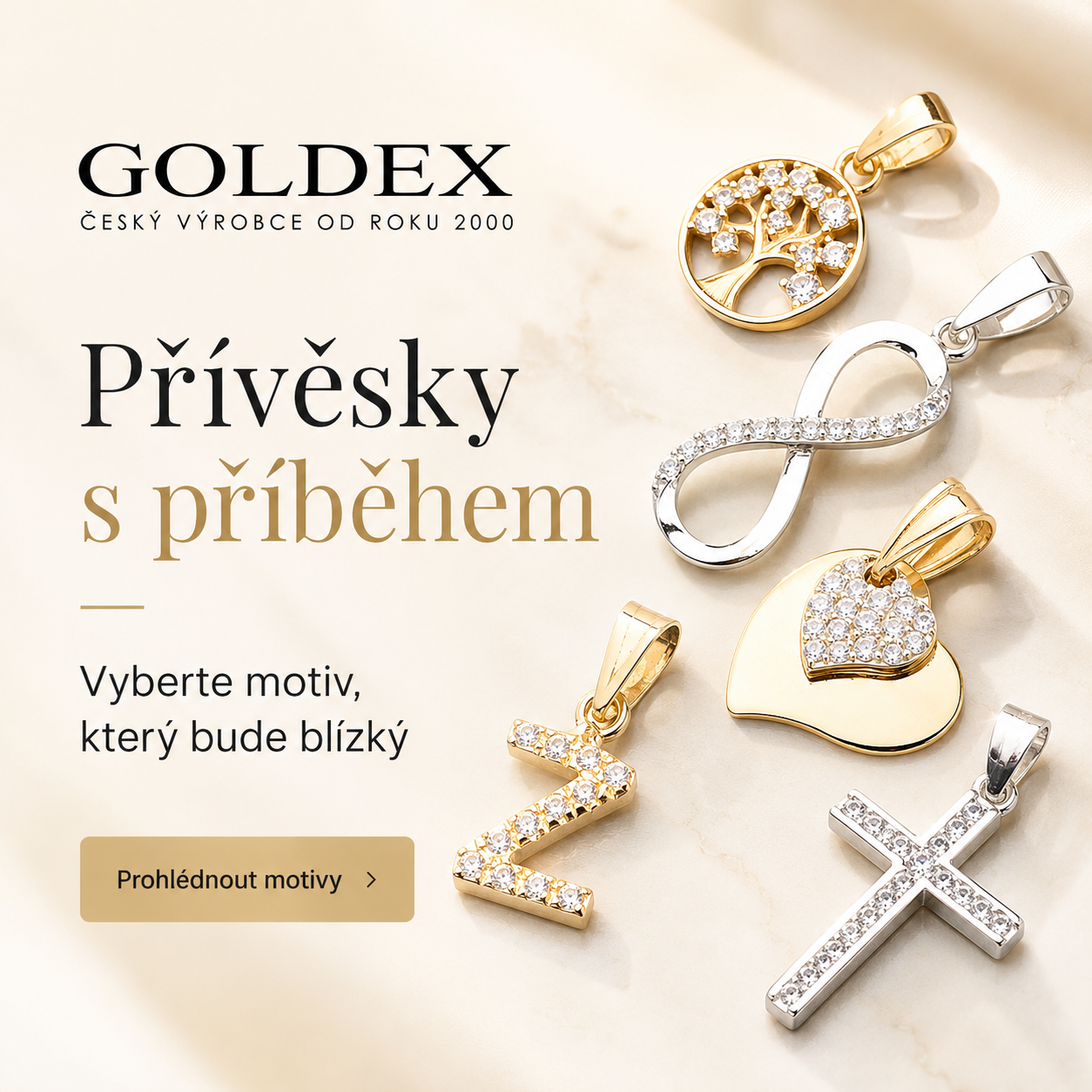 Zlaté přívěsky s příběhem