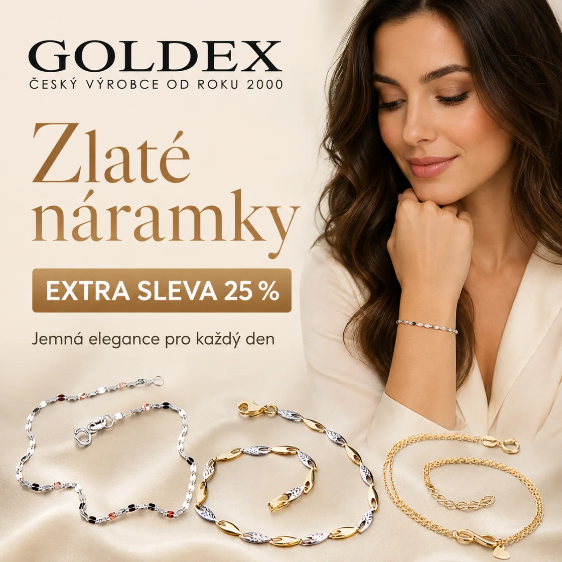 Zlaté náramky