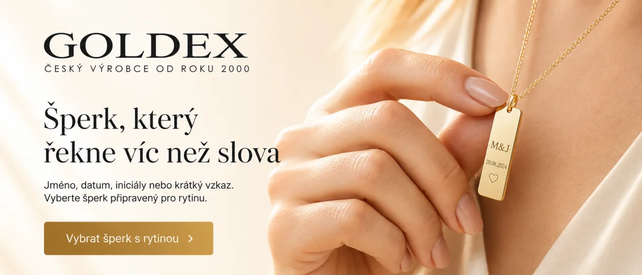 Osobní šperk jako dárek: rytina a symbol