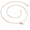 Náhrdelník srdce s diamantem 10979-NH01-CV-DIA