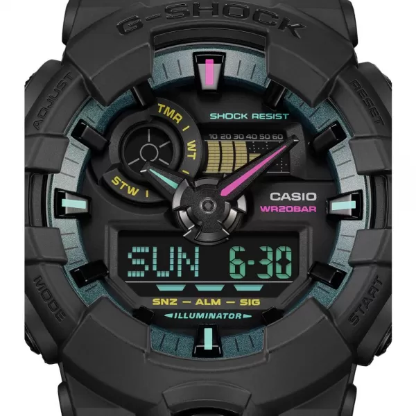 Casio G-Shock GA-700MF-1AER Multi-Fluorescent Accents Series