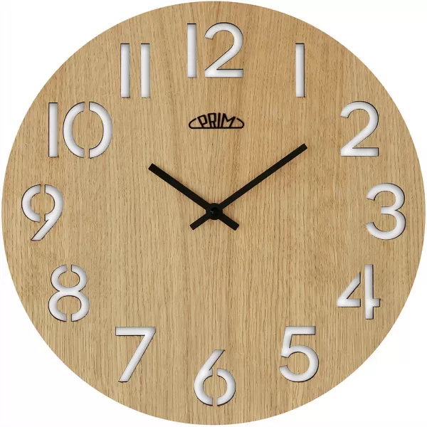 Nástěnné hodiny PRIM Authentic Veneer - B E07P.4242.51