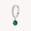 Single náušnice Brosway Fancy Life Green