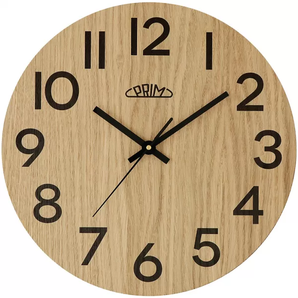 Nástěnné hodiny PRIM Genuine Veneer - B E07P.4245.5190