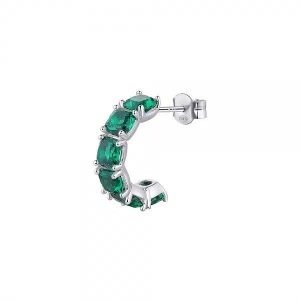 Single náušnice Brosway Fancy Life Green