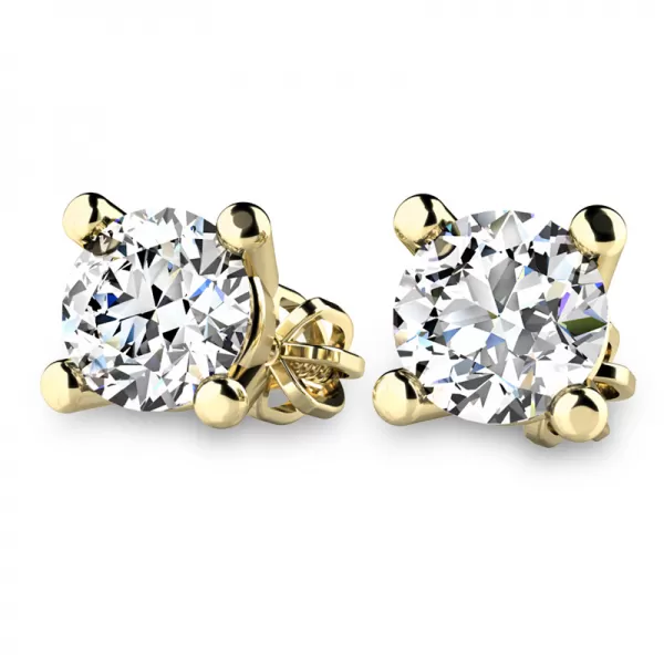 Diamantové náušnice pecky 10828-410-NS-ZL-DIA