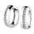Náušnice bílé zlato 585/1000, přírodní diamanty 0.126ct, 109012-B-DIA