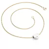 Náhrdelník srdce s diamantem 10979-NH01-ZLB-DIA