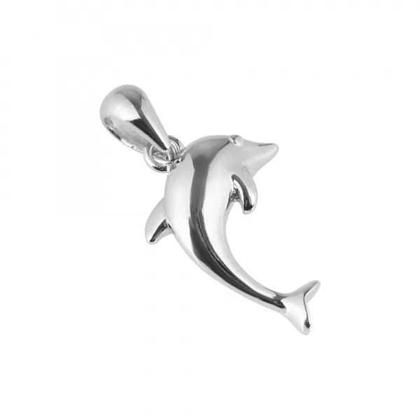 Stříbrný přívěsek delfínek 64019