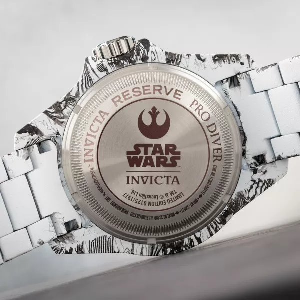 Invicta Star Wars Quartz GMT 33309 Rebel Alliance Limited Edition 1977pcs