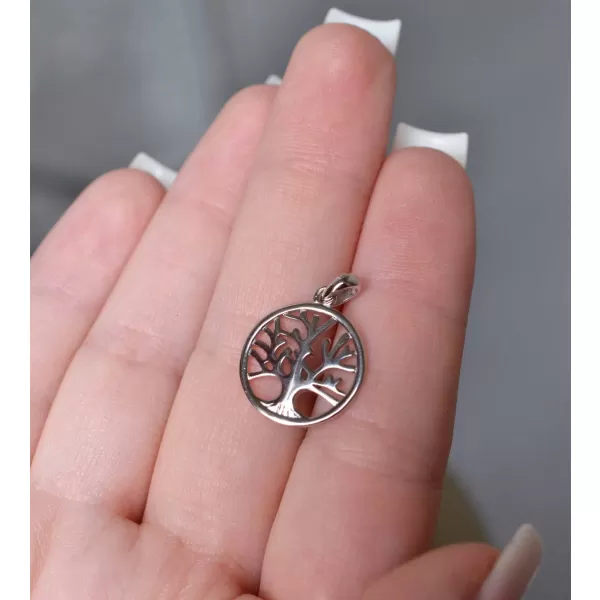 Stříbrný přívěsek strom života 64017