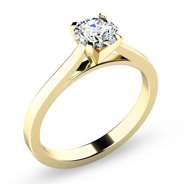 Zásnubní prsten s diamantem ZP-10966-ZL-DIA
