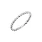 Stříbrný prsten vzorovaný se zirkonky 15005.1 crystal
