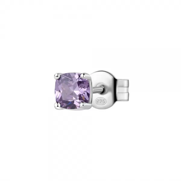 Single náušnice Brosway Fancy Magic Purple