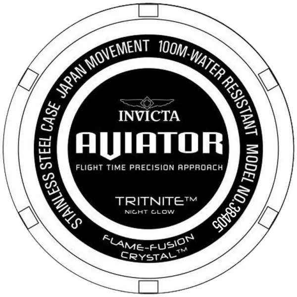 Invicta Aviator Quartz