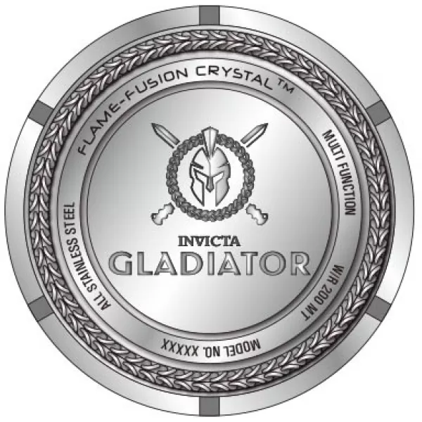 Invicta Gladiator Quartz 43mm 41121