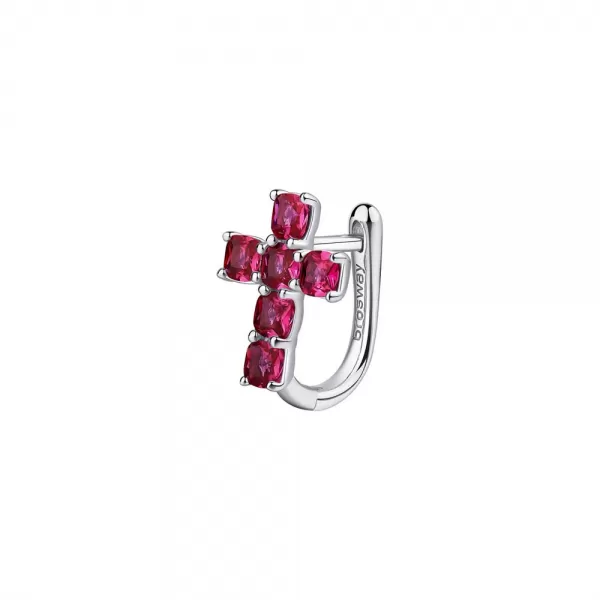 Single náušnice Brosway Fancy Passion Ruby