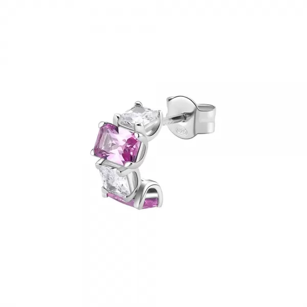 Single náušnice Brosway Fancy Vibrant Pink