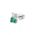 Single náušnice Brosway Fancy Life Green