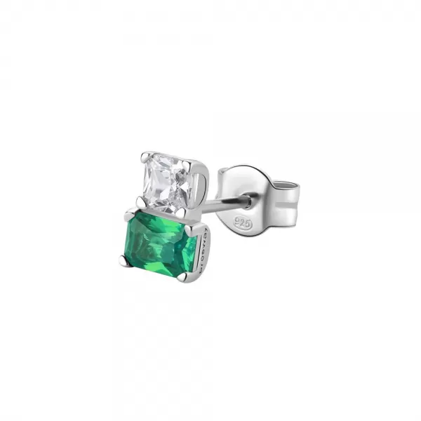 Single náušnice Brosway Fancy Life Green