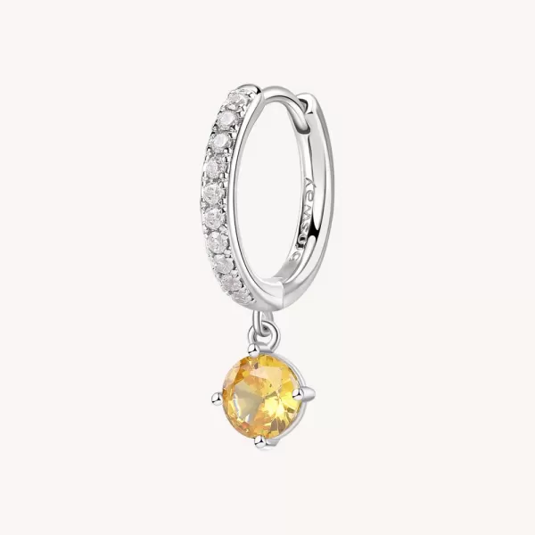 Single náušnice Brosway Fancy Energy Yellow