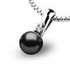 Perlový přívěsek s diamantem 10891-B-DIA-Black