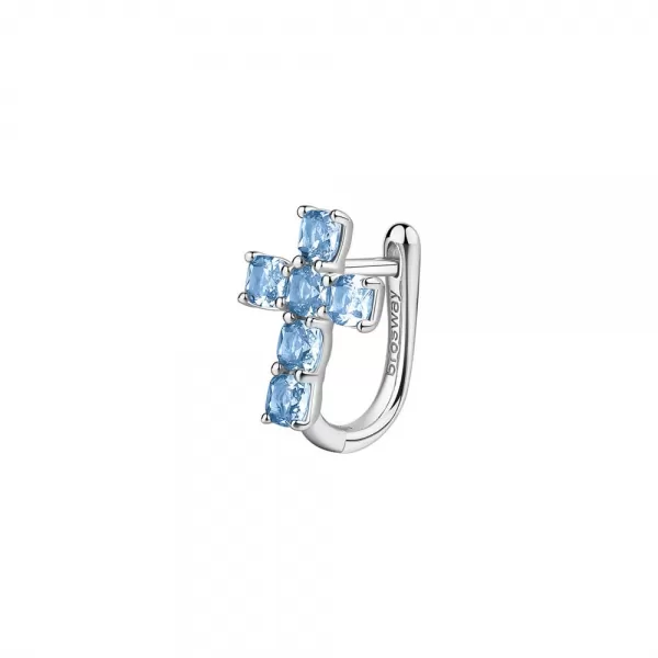 Single náušnice Brosway Fancy Cloud Light Blue