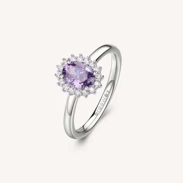 Prsten Brosway Fancy Magic Purple FMP75