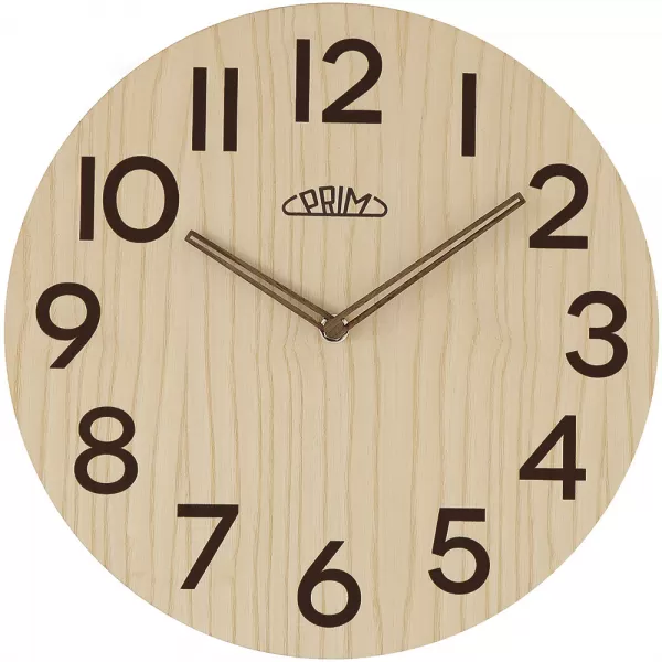 Nástěnné hodiny PRIM Genuine Veneer - A E07P.4245.5350