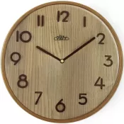 Nástěnné hodiny PRIM Natural Veneer E07P.4139.5053