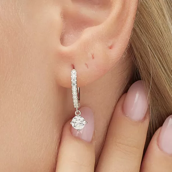 Single náušnice Brosway Fancy Infinite White