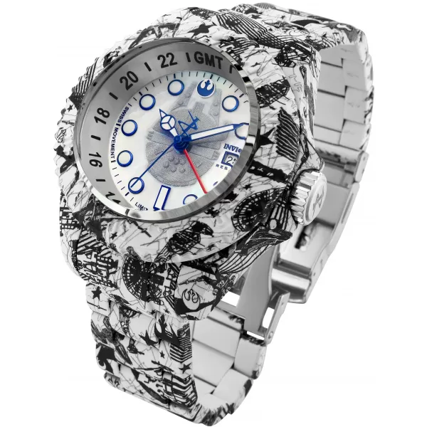 Invicta Star Wars Quartz GMT 33309 Rebel Alliance Limited Edition 1977pcs