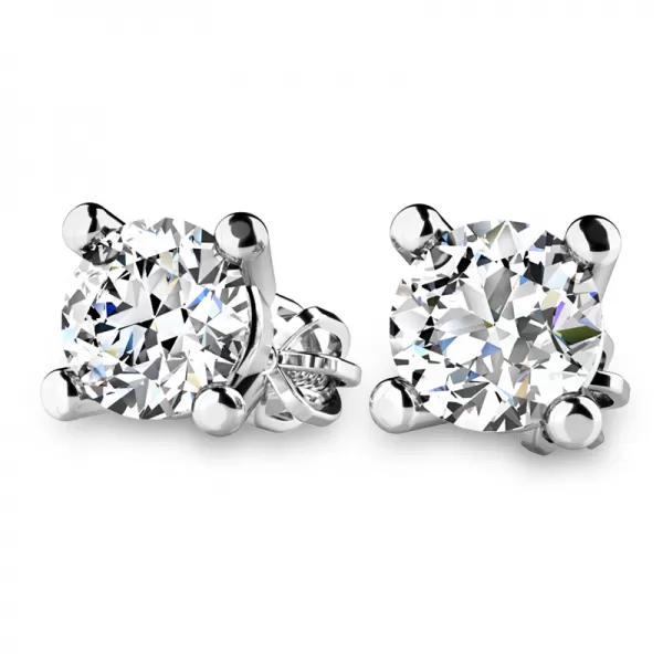 Diamantové náušnice pecky 10828-410-NS-B-DIA