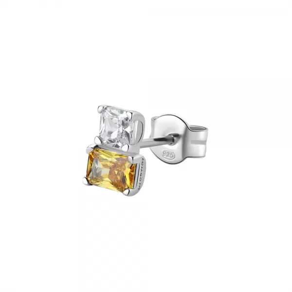 Single náušnice Brosway Fancy Energy Yellow