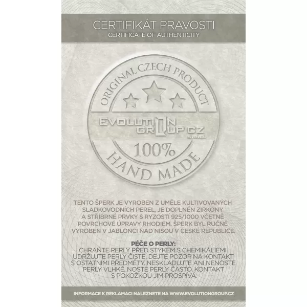 Zlaté 14 karátové náušnice pecky žluté/bílé zlato s černou říční perlou 91P00035 black