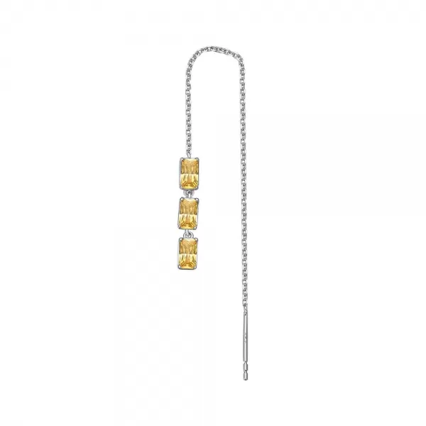 Single náušnice Brosway Fancy Energy Yellow