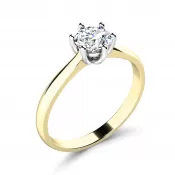 Prsten s diamantem 10965-ZLB-DIA