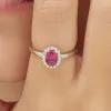 Prsten Brosway Fancy Passion Ruby FPR75