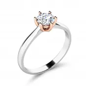 Prsten s diamantem 10965-BCV-DIA