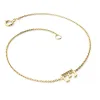 Náramek ze žlutého zlata 585/1000 přírodní diamanty 0.018 ct G/SI 10982-NR01-E-ZL-DIA