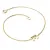 Náramek ze žlutého zlata 585/1000 přírodní diamanty 0.018 ct G/SI 10982-NR01-E-ZL-DIA