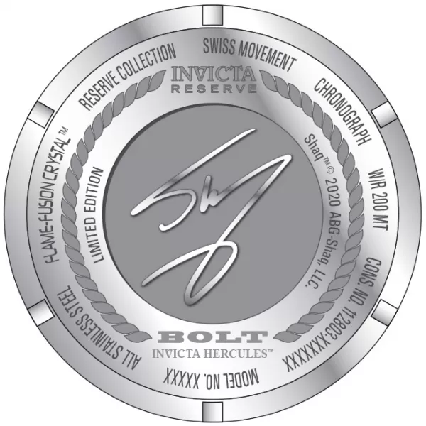 Invicta SHAQ Quartz 53mm 33415 Limited Edition