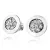 Dámské náušnice bílé zlato 585/1000 přírodní diamant 0.168 ct G/SI 10903-NS-B-DIA