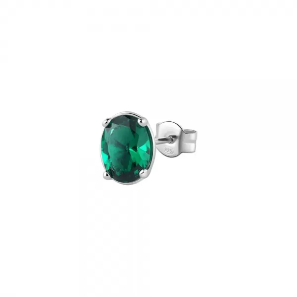 Single náušnice Brosway Fancy Life Green