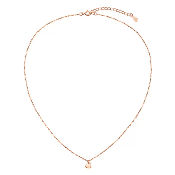 Pozlacený stříbrný set náhrdelníků pro maminku a dvě dcery 62048 rose gold