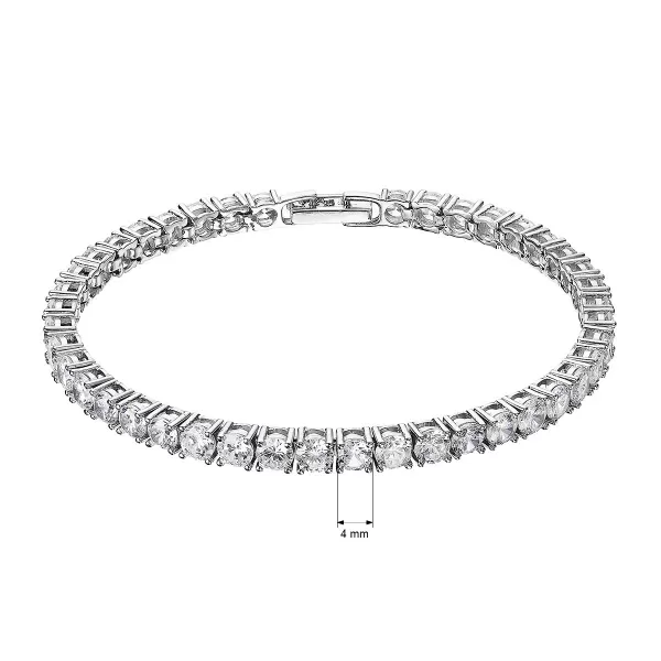 Stříbrný tenisový náramek Matrix 13101.1