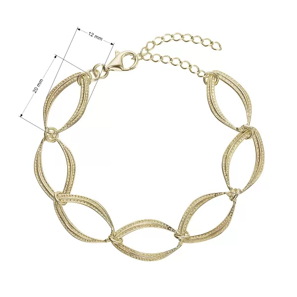 Elegantní pozlacený náramek 73065