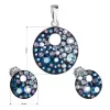Sada šperků s krystaly Swarovski 39148.3 blue style