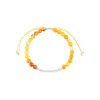 Náramek s minerálními kameny oranžový achát 43081.3